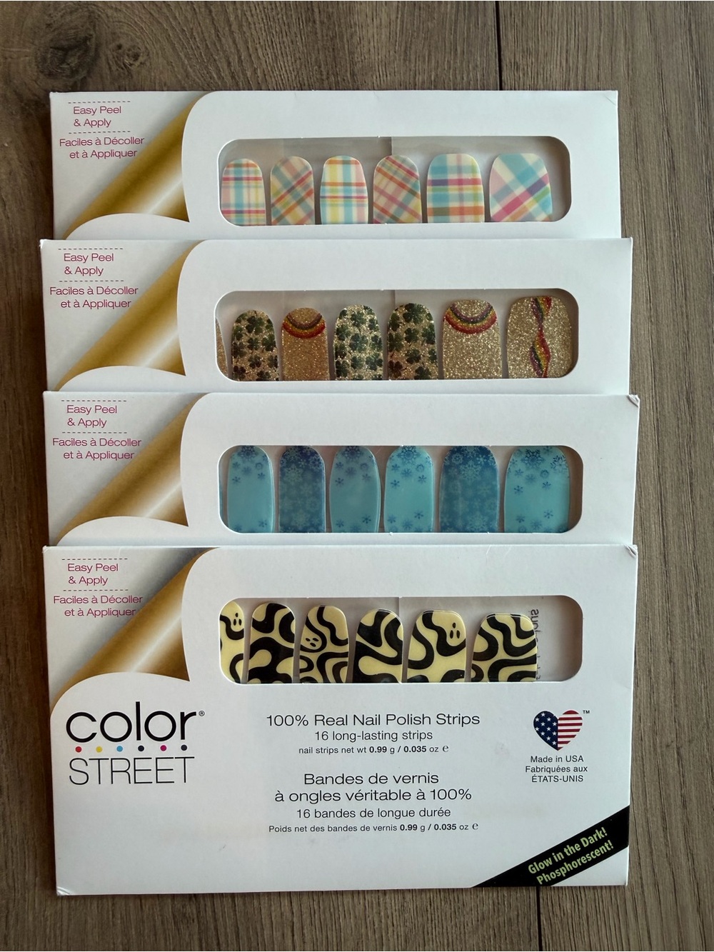 Color Street Nail Set Bundle (4)